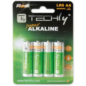 Techly IBT-KAL-LR06T - 1.5V AA Αλκαλικές Μπαταρίες 4 τεμ Onetrade