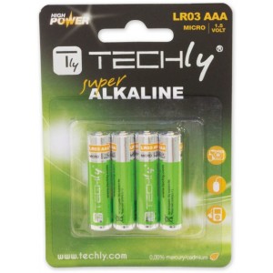  Techly IBT-KAL-LR03T - 1.5V AAA Αλκαλικές Μπαταρίες 4pcs  Onetrade