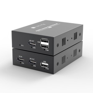 Techly HDMI-KVM4 - KVM extender 150m Ενσύρματη Αναμετάδοση HDMI Onetrade