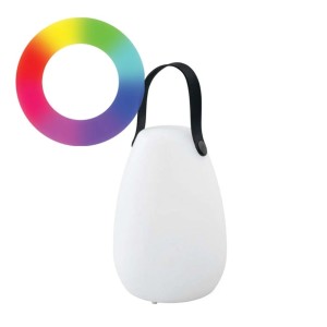 Techly I-LED TABLE2 - LED lamp with handle and remote control Wireless Speakers Onetrade