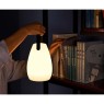 Techly I-LED TABLE2 - LED lamp with handle and remote control Wireless Speakers Onetrade Techly I-LED TABLE2 - LED lamp with handle and remote control Wireless Speakers Onetrade