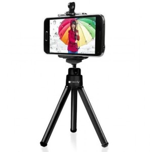 Techly I-TRIPOD-UN - Universal Portable Tripod for Smartphone Smartphone accessories Onetrade