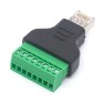 Techly IADAP TB8T-RJ45M - Βύσμα RJ45 Αρσ. σε Terminal Block 8 pin Βύσματα Onetrade