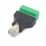 Techly IADAP TB8T-RJ45M - Βύσμα RJ45 Αρσ. σε Terminal Block 8 pin Βύσματα Onetrade