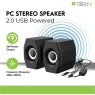 Techly ICC SP-320STY - USB 3W x 2 Speakers Computer accessories Onetrade