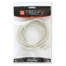 Techly ICOC CCA6U-100-WHT - Άσπρο Καλώδιο Patch Δικτύου 10m Καλώδια Onetrade