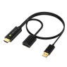 Techly ICOC HDMI-DP12A60 - HDMI to Displayport Adapter Audio Video Converters Onetrade