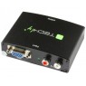 Techly IDATA CN-VGA - VGA +R/L Audio to HDMI Μετατροπέας Converters Εικόνας Ήχου Onetrade