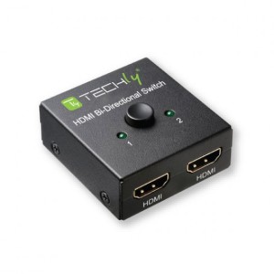 Techly IDATA HDMI-22BI2 - HDMI Switch 2 ports HDMI Switcher Onetrade