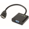 Techly IDATA HDMI-VGA2A - HDMI to VGA with Audio Converter Audio Video Converters Onetrade