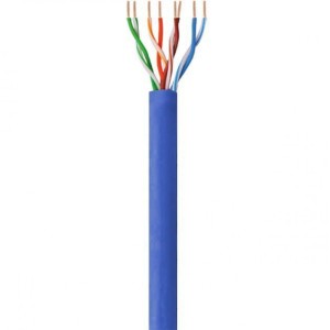Techly ITP6-CCA-305-BL - Rigid Cable Cat.6 CCA 305m Blue Network Cables Onetrade