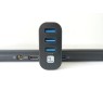 Techly IUSB3-HUB3-ROTB - 180⁰ Περιστρεφόμενο Hub 3USB 3.0 USB Hubs Onetrade
