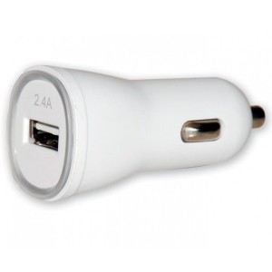 Techly IUSB2-CAR2-2A1P - USB Car Charger 5V/2.4A Smartphone accessories Onetrade