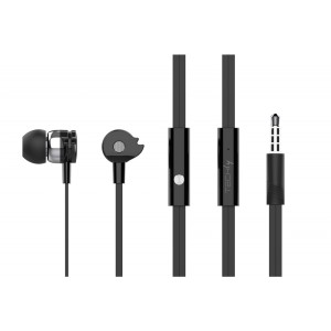 Techly SB-HP A1BKΤΥ - In-Ear Ακουστικά με Μικρόφωνο Αξεσουάρ Smartphone Onetrade