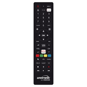 Unitronic 1721 - Χειριστήριο Αντικατάστασης Για Τηλεοράσεις TFK, VESTEL & BEKO