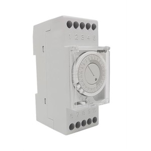 Ημερήσιος Μηχανικός Χρονοδιακόπτης - 2 DIN 1IO0032 Χρονοδιακόπτες Onetrade