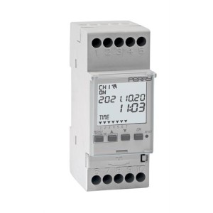 Εβδομαδιαίος Ψηφιακός Χρονοδιακόπτης - 2 DIN 1IO7081 Χρονοδιακόπτες Onetrade