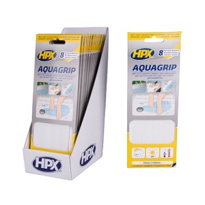 DIY-Aqua Grip αντιολισθητική ταινία διάφανη 20mm x 240mm (8 λωρίδες) DIY Onetrade