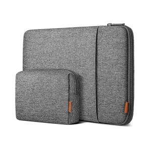 Inateck LB01006-13S-gray - Αδιάβροχη Θήκη Laptop 13" Γκρί, σετ με θήκη αξεσουάρ Εργαλεία Onetrade