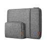 Inateck LB01006-13S-gray - Waterproof Laptop Case 13" Gray, set with accessory case Tools Onetrade