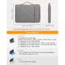 Inateck LB02006-14_gray - Waterproof Laptop Case 13.3" Gray Tools Onetrade